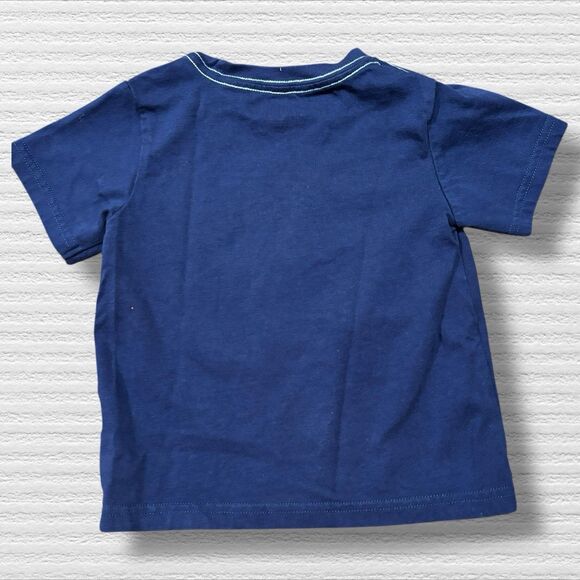 Gymboree Easter Bunny Scooter Tee Navy Blue 2T - Picture 5 of 5